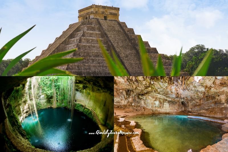 Chichen Itzá 2 cenotes Ikkil y Suytun | Quality Tours Riviera Maya